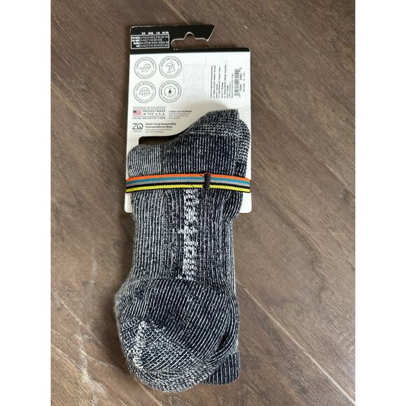 NWT Unisex Smartwool Classic Hike Full Cushion Crew Socks Merino Navy Size Large - Picture 4 of 4